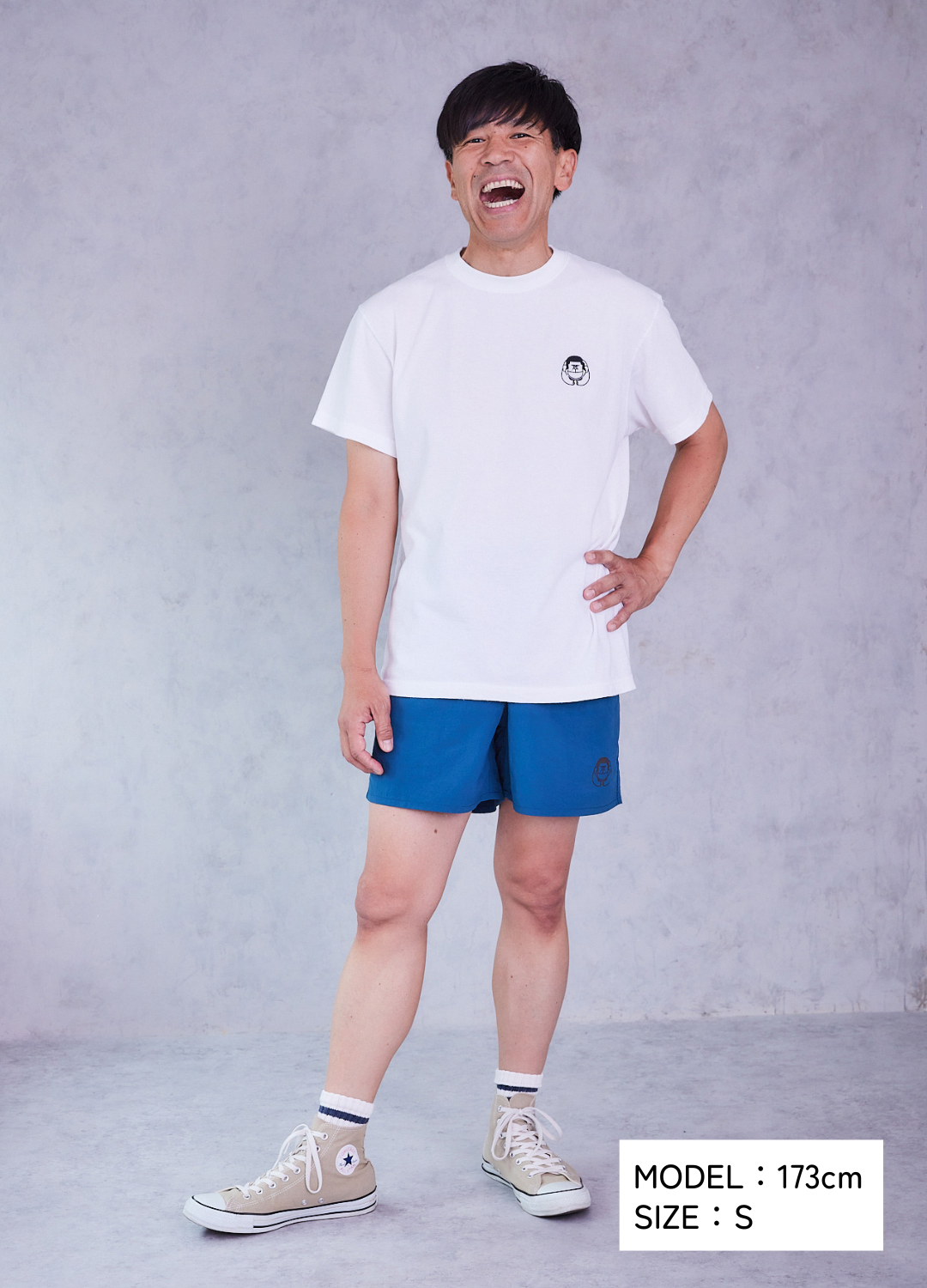 ゴリンチュOKINAWA ハーフパンツ(NAVY)