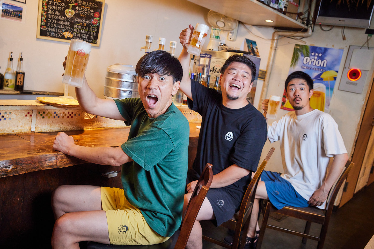 ゴリンチュOKINAWA ハーフパンツ(BLACK)