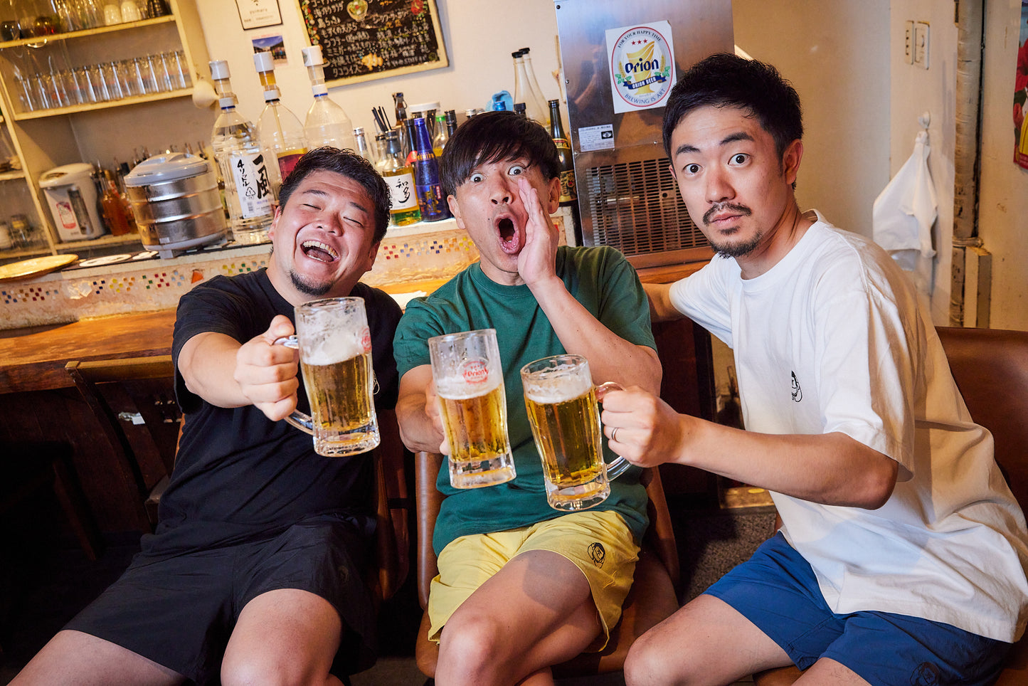 ゴリンチュOKINAWA ハーフパンツ(BLACK)