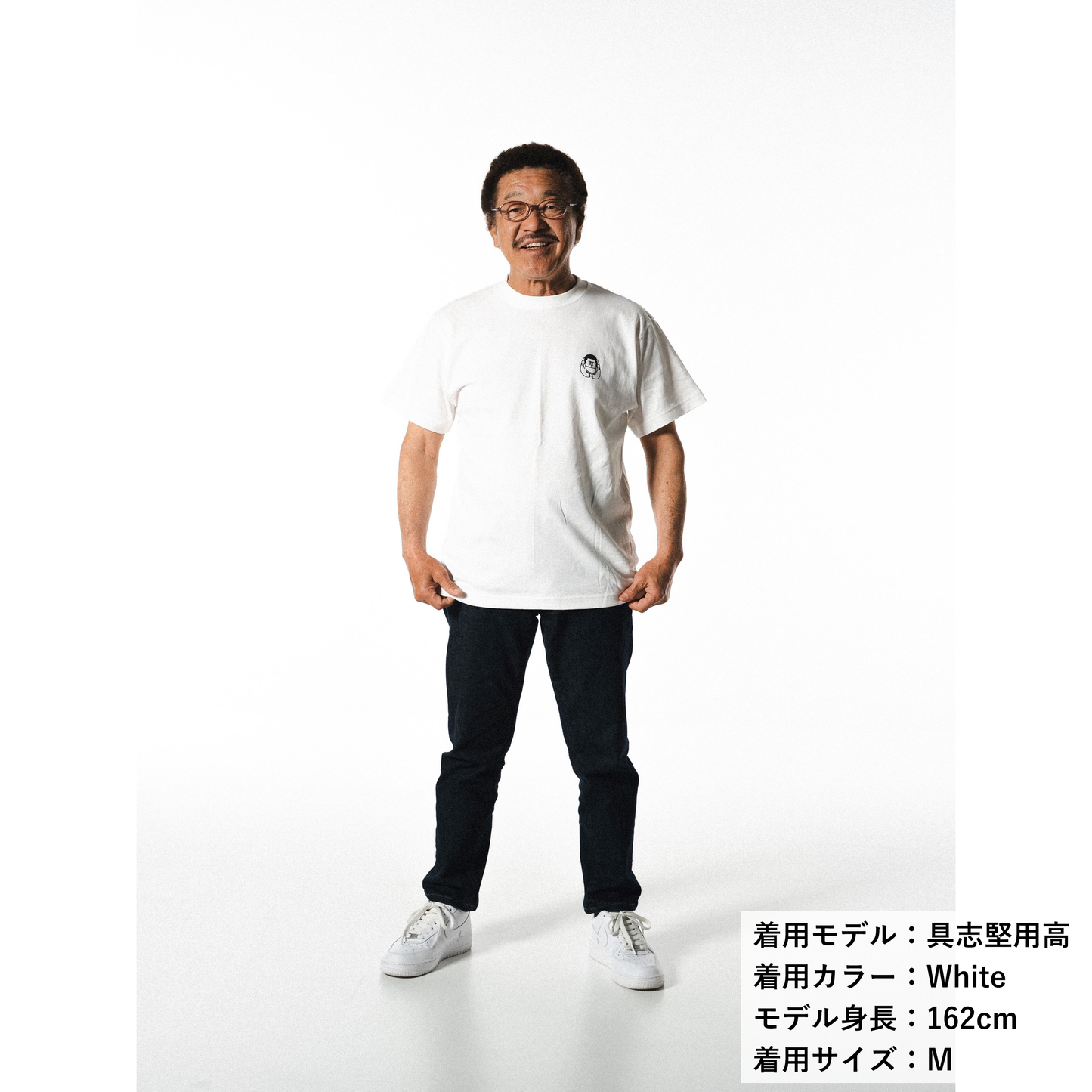 ゴリンチュOKINAWA Tシャツ(BLACK×WHITE)
