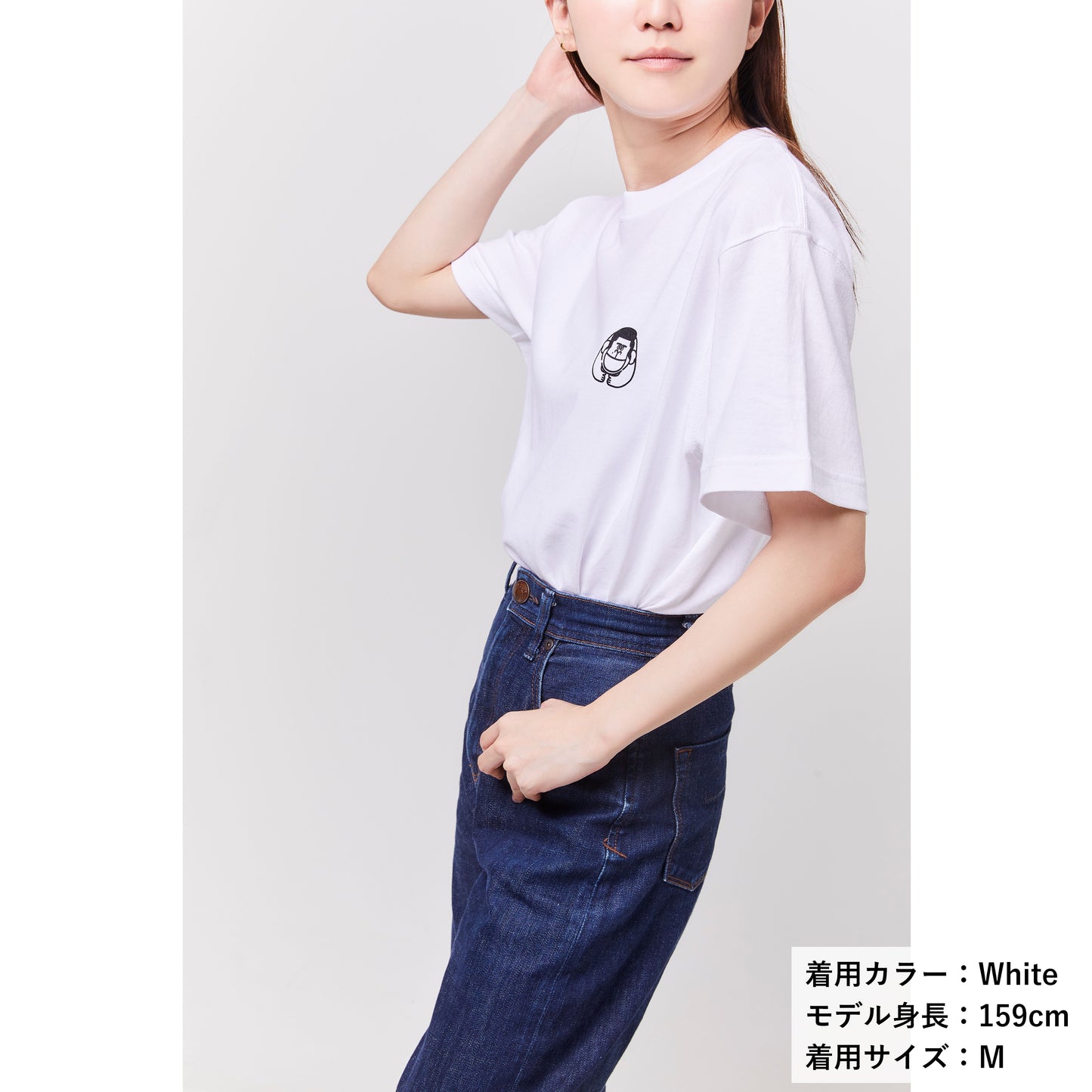 ゴリンチュOKINAWA Tシャツ(BLACK×WHITE)