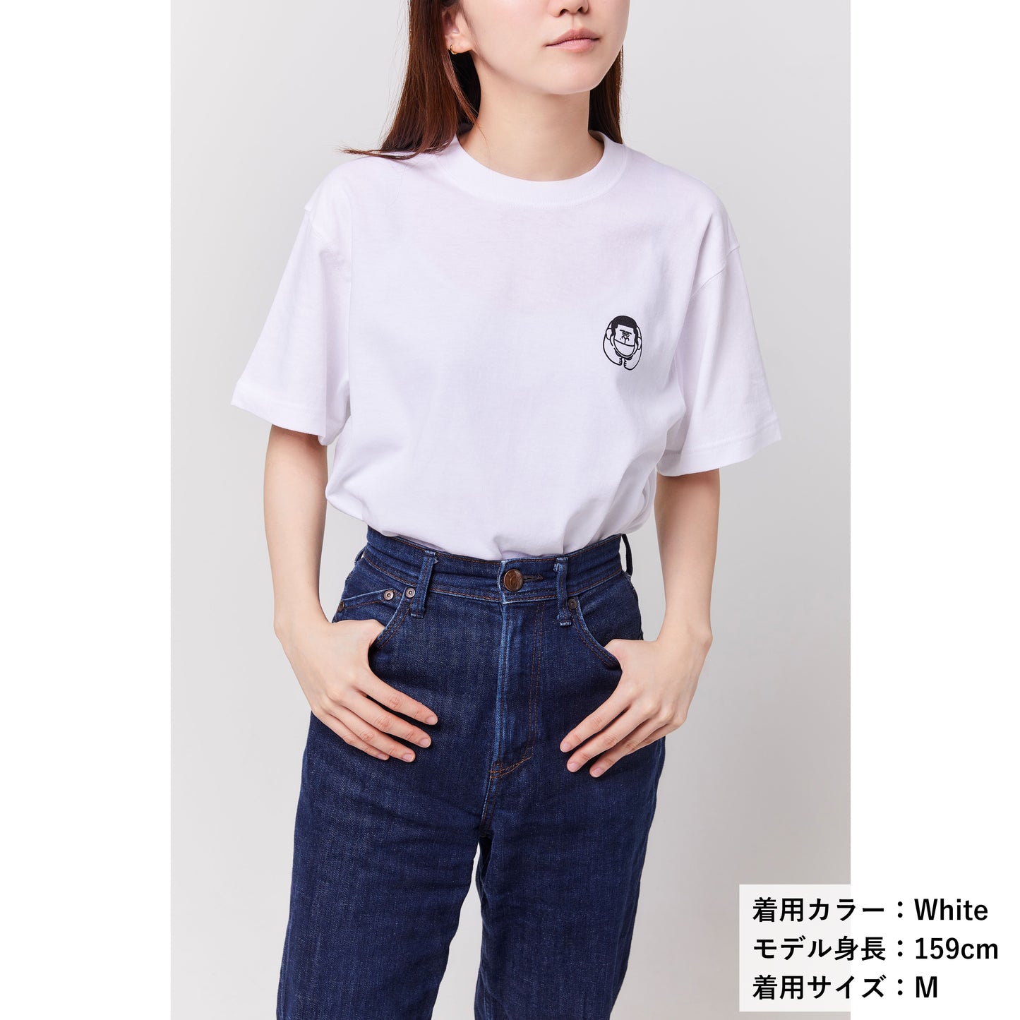 ゴリンチュOKINAWA Tシャツ(BLACK×WHITE)